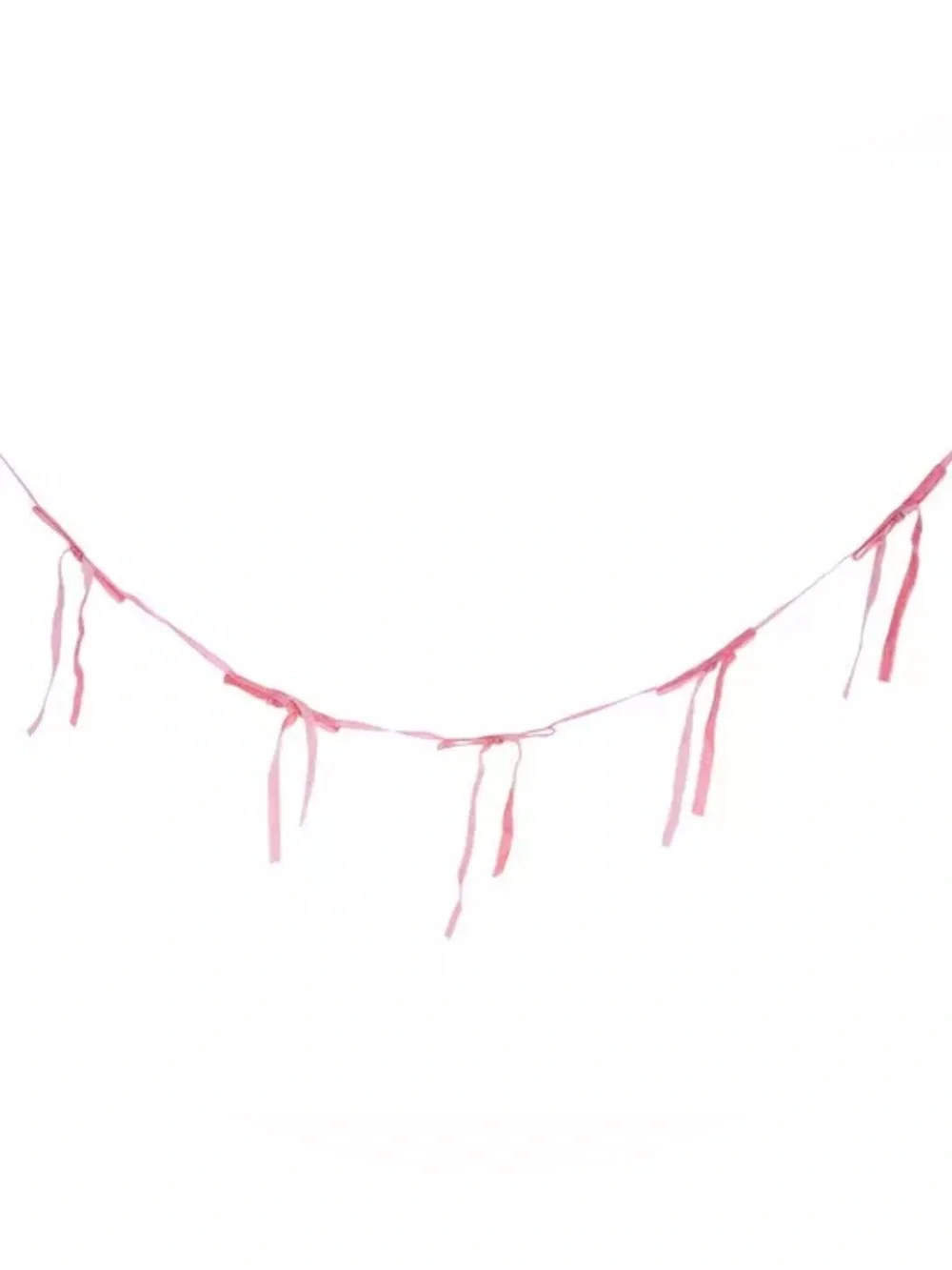 (2) Velvet Bow Garland